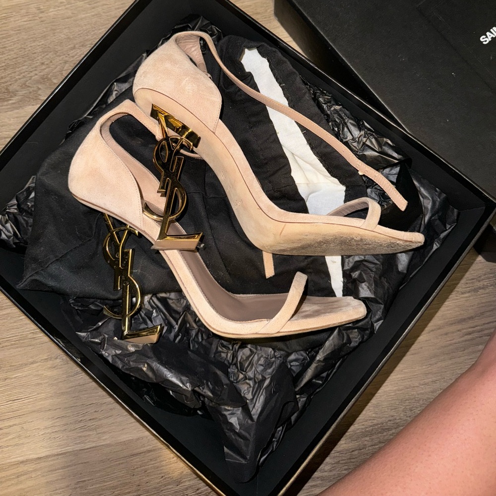 YSL OPIUM HEELS